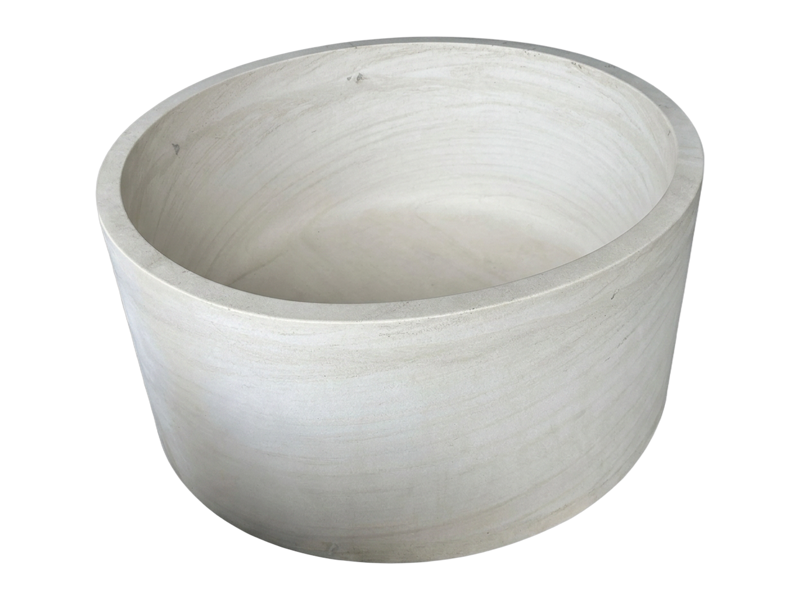 Round Limestone Bathtub