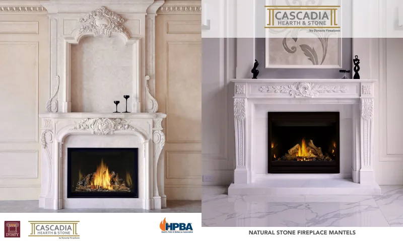 Natural Stone Fireplace Mantel Catalog cover