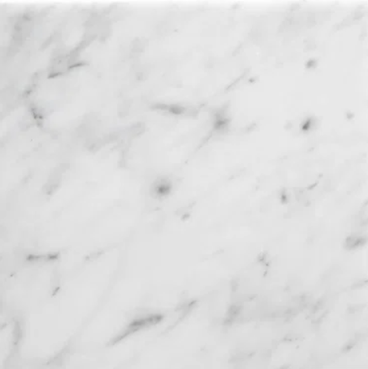 Bianco Carrara Marble tile with classic grey veining
