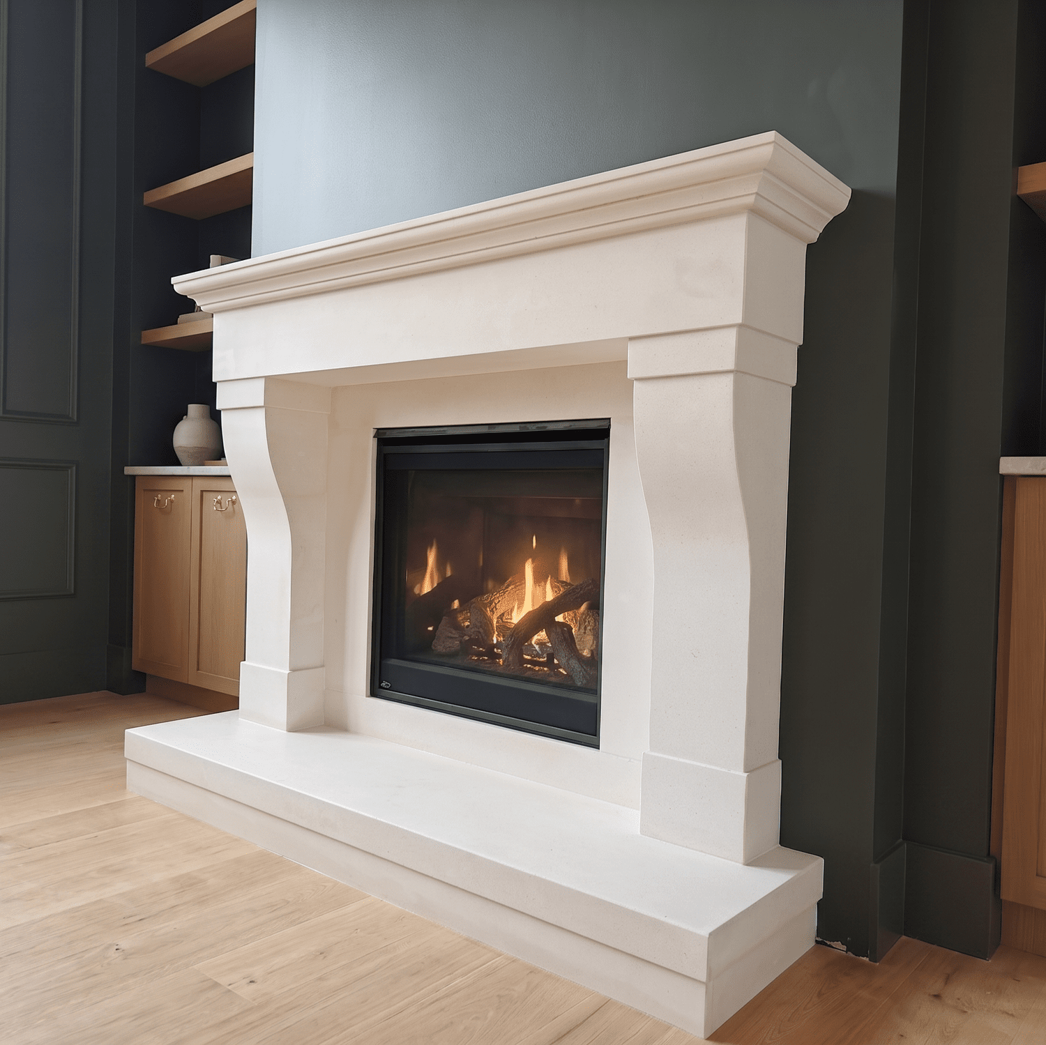 Chateau Fireplace Mantel