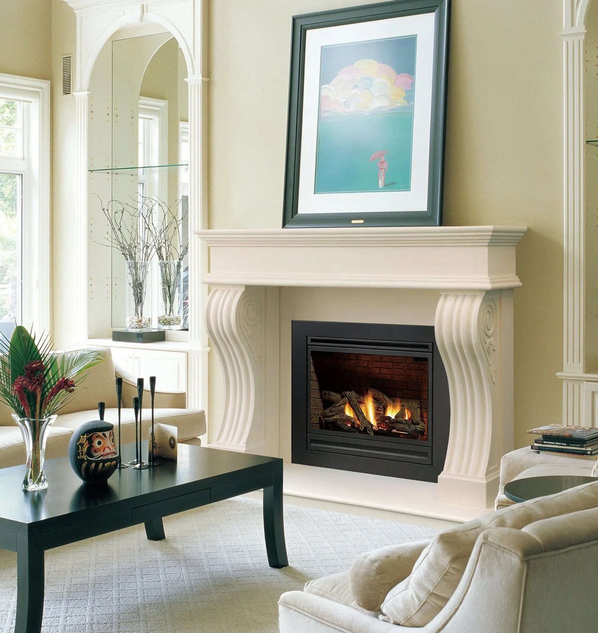 Columbia Fireplace Mantel