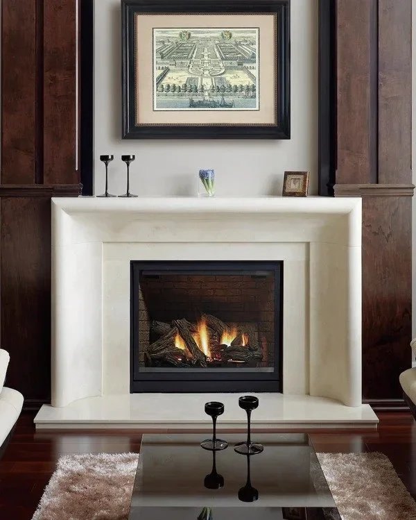 Curve Fireplace Mantel