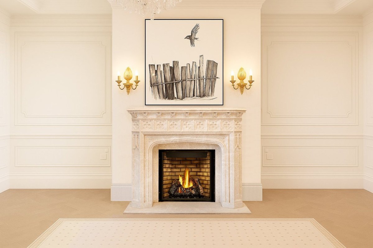 Greensboro Fireplace Mantel