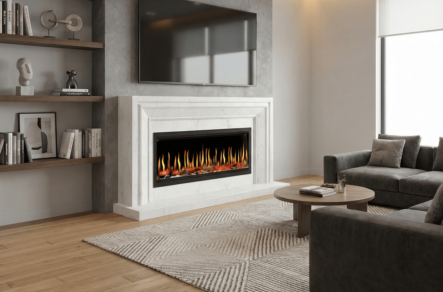 Omaha Linear Mantel Package