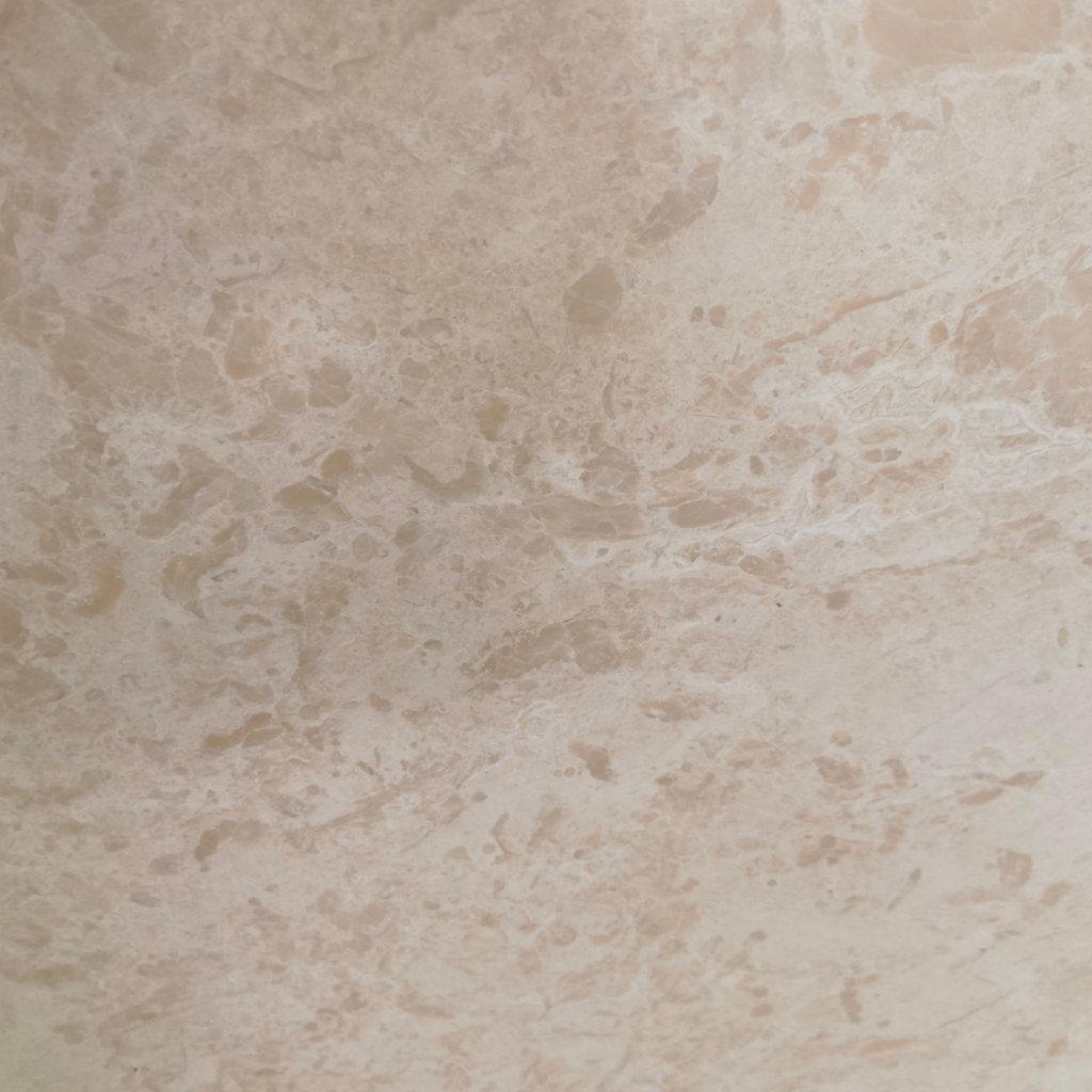 White Rose Beige Marble stone sample